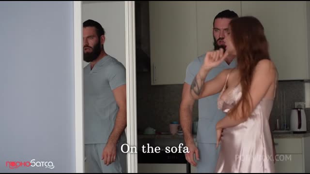 Passionate Massage Turns into Cheating: Russian Wife Spreads Her Legs for a Bearded Masseur