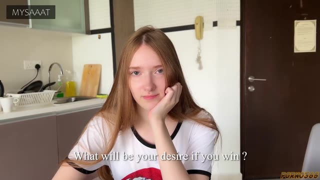 Русская сводная сестра и парень: жесткий секс прямо на кухне