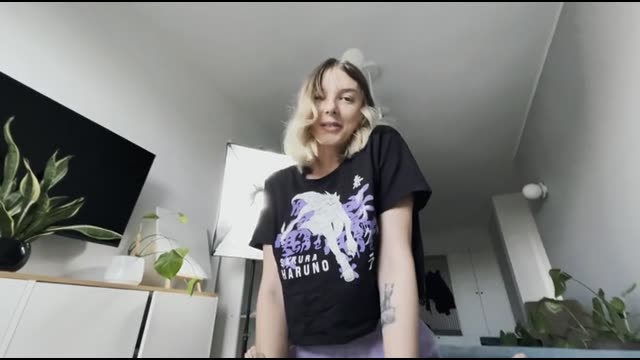 Homemade recording: Russian guy and girl have sex in front of the camera.